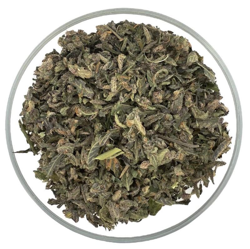 Bulk THCa AAA Exotic Flower Shake - Blockberry (21.44%) - Bandit Distribution