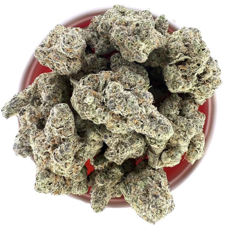 Bulk THCa AAA Exotics Flower 1lb - White Chocolate Chip (33.78%) - Bandit Distribution