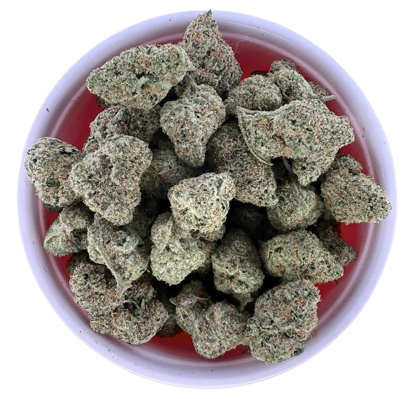 Bulk THCa AAA Exotics Indoor Flower 1lb - Blue Rhino (31.28%) - Bandit Distribution