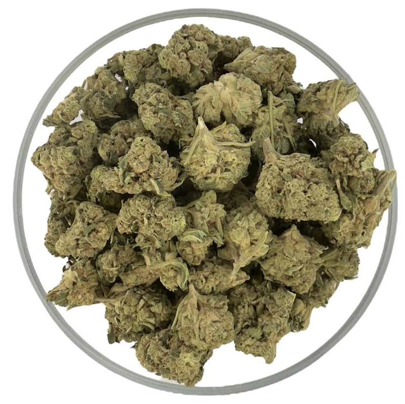 Bulk THCa AAA Light Dep Flower - SMALLS - Banana Punch - Bandit Distribution