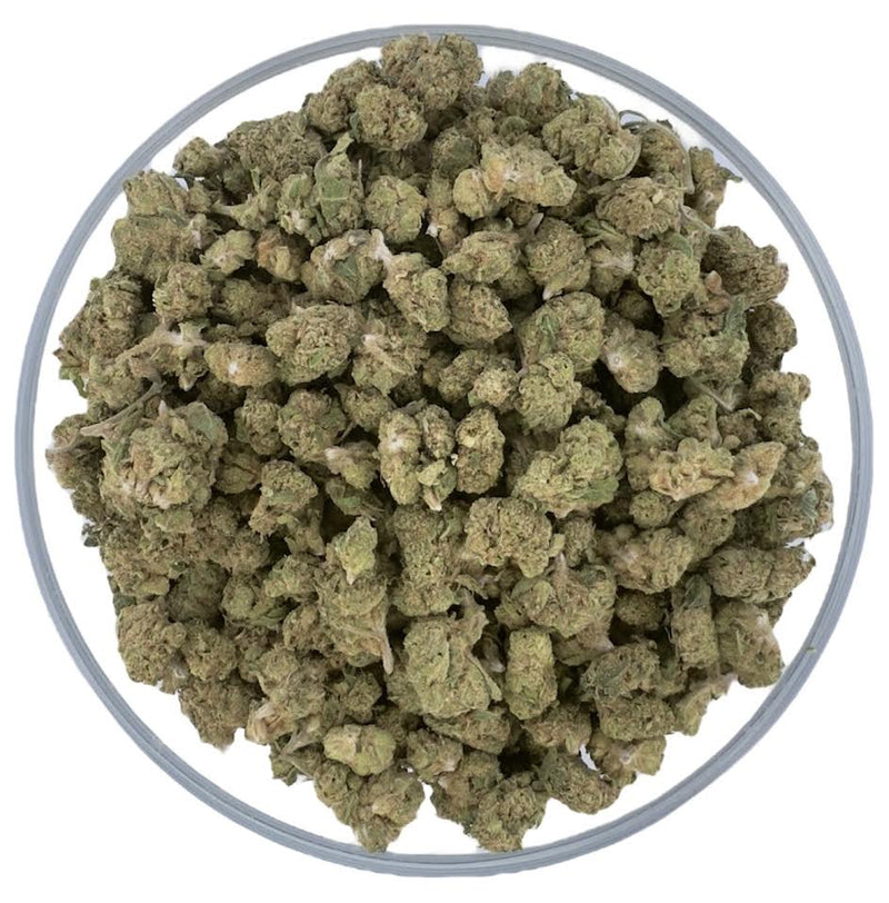 Bulk THCa AAA Light Dep Flower - SMALLS - Its Pluto - Bandit Distribution