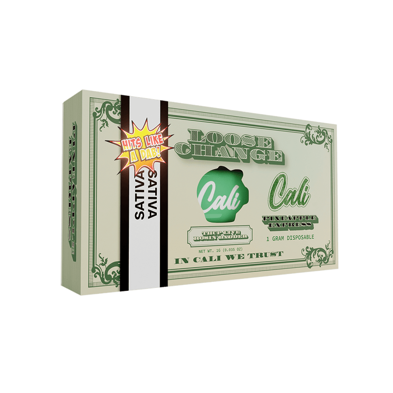 Cali Extrax Loose Change 1g Disposable - THCP/D8 Live Rosin Badder - Pineapple Express - Bandit Distribution