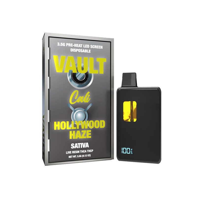 Cali Extrax - The Vault 3.5g Disposable - Live Resin THCa/THCp - Hollywood Haze - Bandit Distribution