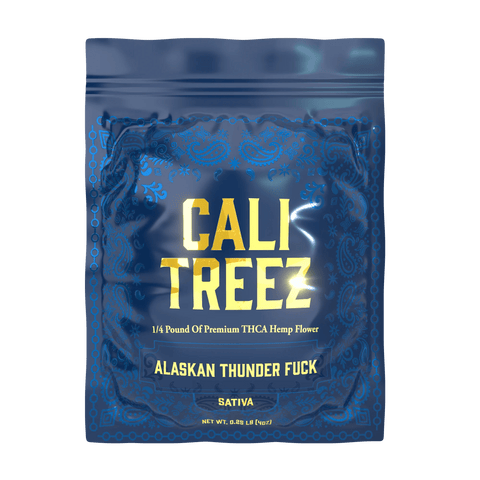 Cali Treez - Thca Flower - 6ct Display - Alaskan Thunderf*ck - Bandit Distribution
