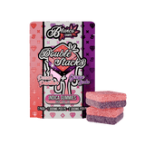 Chapo Double Stacks Gummies Display - 60,000mg - Peach Panther + Grape Soda - Bandit Distribution