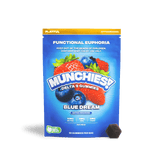 Delta Munchies D9 Euphoria Functional Gummies - Playful - Blue Dream - 20ct