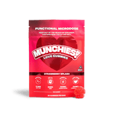 Delta Munchies D9 Functional Microdose Gummies - Love Gummies - Strawberry Splash - 20ct