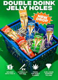 Delta Munchies Double Doinks - THCa Diamond Infused Pre Rolls - 5 Pack Display - Bandit Distribution