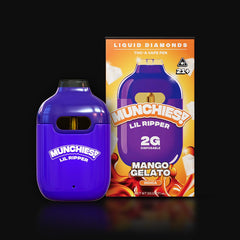 Munchies! Lil Ripper 2g Thca Liquid Diamonds Disposable - Mango Gelato Bandit Distribution Munchies! Lil Ripper 2g Thca Liquid Diamonds Disposable - Mango Gelato Bandit Distribution