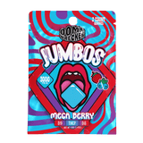 Dome Wrecker JUMBO'S 2ct Gummies - 15ct Display - Mega Berry - Bandit Distribution