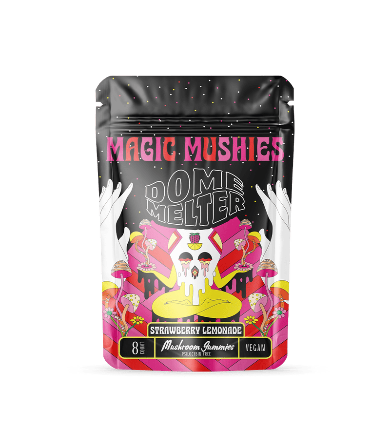 Domemelter – Strawberry Lemonade 8 Count Mushroom Gummies - Bandit Distribution