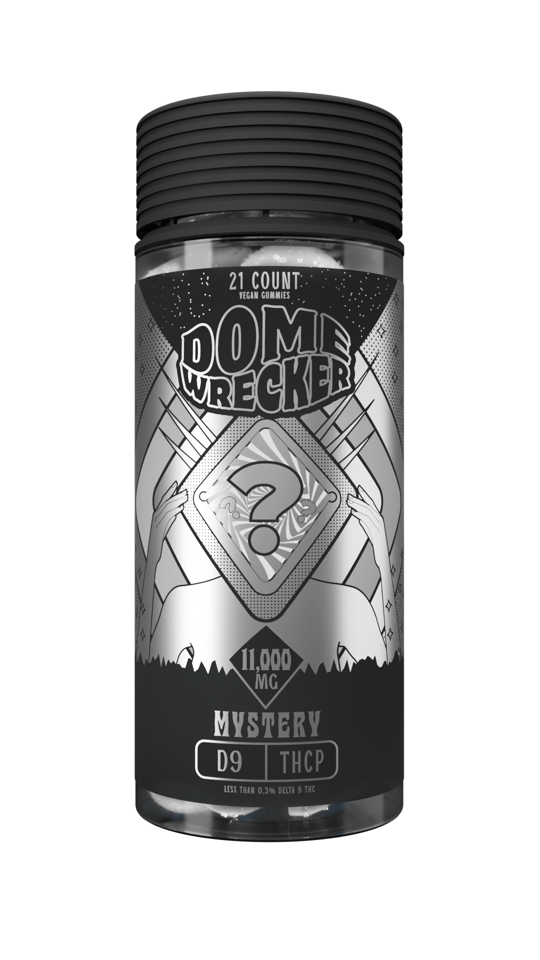 Domewrecker THCa - D9 - THCP Gummies 11000mg - Mystery – Bandit