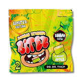 Double Stacked Bites 120,000mg Display (60 - 2ct Packs) - Candy Apple / Strawberry Shortcake - Bandit Distribution