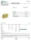 DS - Bulk High End Exotics - Mavens Small Batch Thca Flower - Chrome Dome - 31.59% - Bandit Distribution