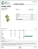DS - Bulk Thca Indoor Exotic Flower - Orange Julius - 31.91% - Sativa - Bandit Distribution