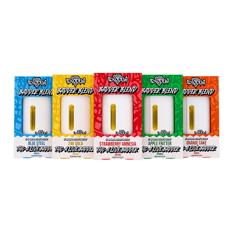 Exodus Thca Live Badder Blend Disposables - 5g - Hemp Wholesaler