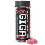 Exodus Thca+Thcp+CB9A Gigabytes Gummies - 15,000mg - Strawberry Sorbet
