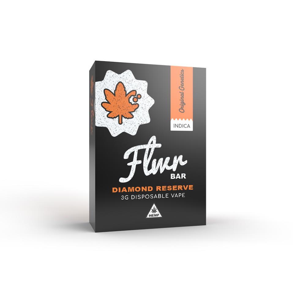 FLWR Bar 3g Diamond Reserve Disposables - Original Genetics Bandit Distribution FLWR Bar 3g Diamond Reserve Disposables - Original Genetics Bandit Distribution