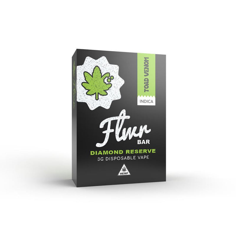 FLWR Bar 3g Diamond Reserve Disposables - Toad Venom - Bandit Distribution