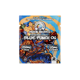 Galaxy Treats Moon Babies D8-D9-THCp Gummies Gravity Feed Display -2pks - Blue Punch OG - Bandit Distribution