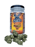 Geek'd Thca Flower - 2oz Jar - Lemon Cherry Gelato - Indica - Bandit Distribution