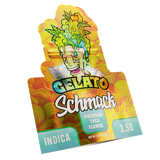 Schmack 3.5g THCA Flower Pouch - Gelato Indica - Single Pouch