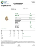 Bulk THCa AAA Depz PLUS - Grape Gushers- 31.71% - 1LB