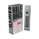 Half Bak'd Live Resin Private Reserve Sauce'd 1g Disposables - Jolly Rancher - Bandit Distribution