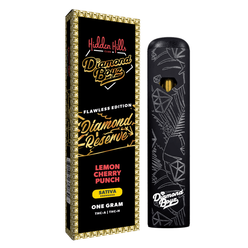 Hidden Hills Diamond Reserve 1g Disposable - Flawless Edition - Lemon Cherry Punch - Bandit Distribution