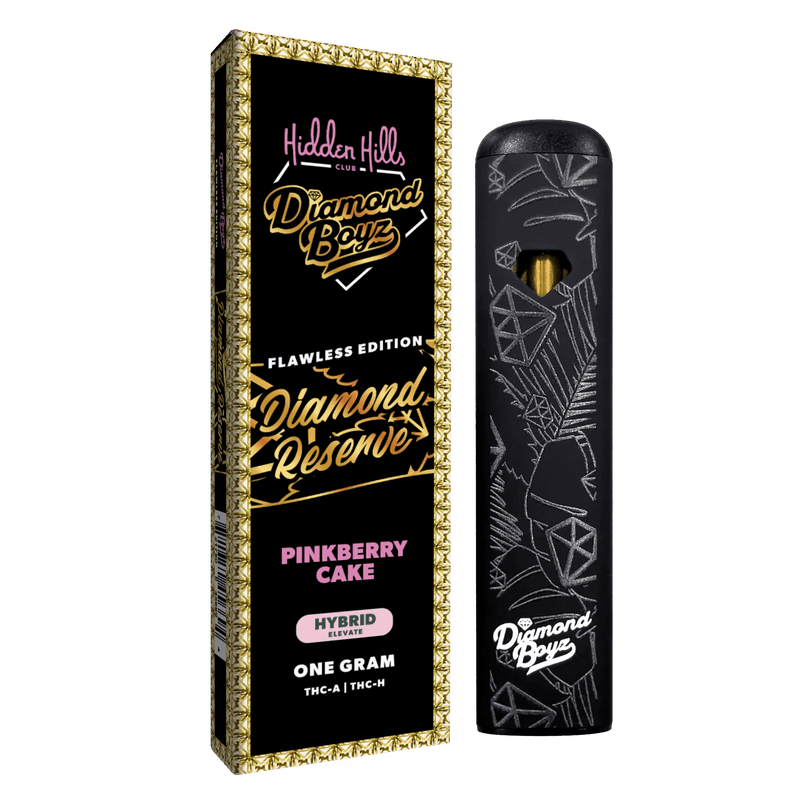 Hidden Hills Diamond Reserve 1g Disposable - Flawless Edition - Pinkberry Cake - Bandit Distribution