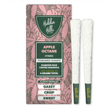 Hidden Hills Powdered Donuts THCA Pre Rolls 2ct pack - 10 Pack Display - Apple Octane