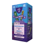 Hidden Hills Signature Sesh Kit - 2g Live Rosin Dispo + 2g Hash Hole Combo - Blue Push Pop / Berry Z - Bandit Distribution