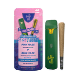 Hidden Hills Signature Sesh Kit - 2g Live Rosin Dispo + 2g Hash Hole Combo - Pink Haze / Blue Haze - Bandit Distribution
