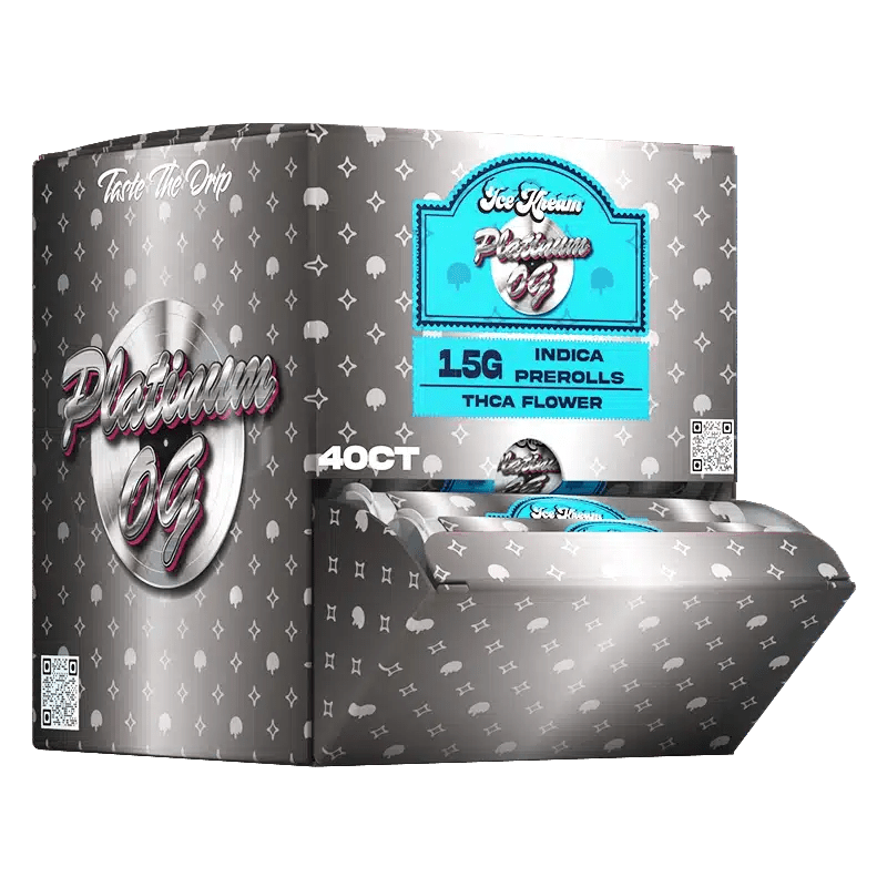 Ice Kream 40ct - 1.5g Pre Rolls Display - Platinum OG - Bandit Distribution