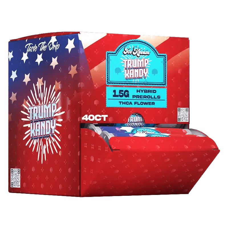 Ice Kream 40ct - 1.5g Pre Rolls Display - Trump Kandy - Bandit Distribution