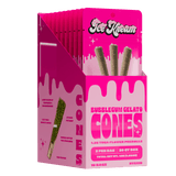 Ice Kream Cones - 3ct Thca Pre Roll Packs -10ct Counter Display - Bubblegum Gelato - Bandit Distribution