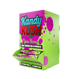 Kandy Kush Thca Pre Roll - 1.5g 60 Count Display - Zour Straws - Indica