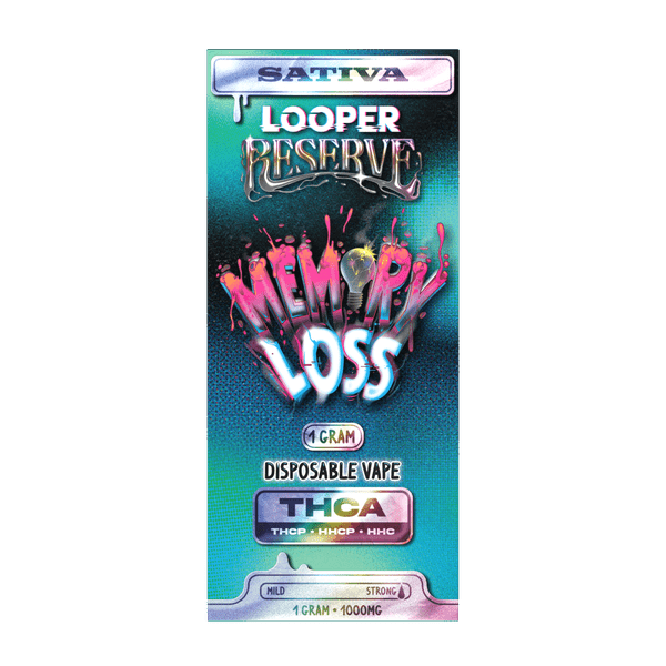 Looper Reserve 1g Disposable - THCA - THCP - HHC - D9 - Memory Loss - Bandit Distribution