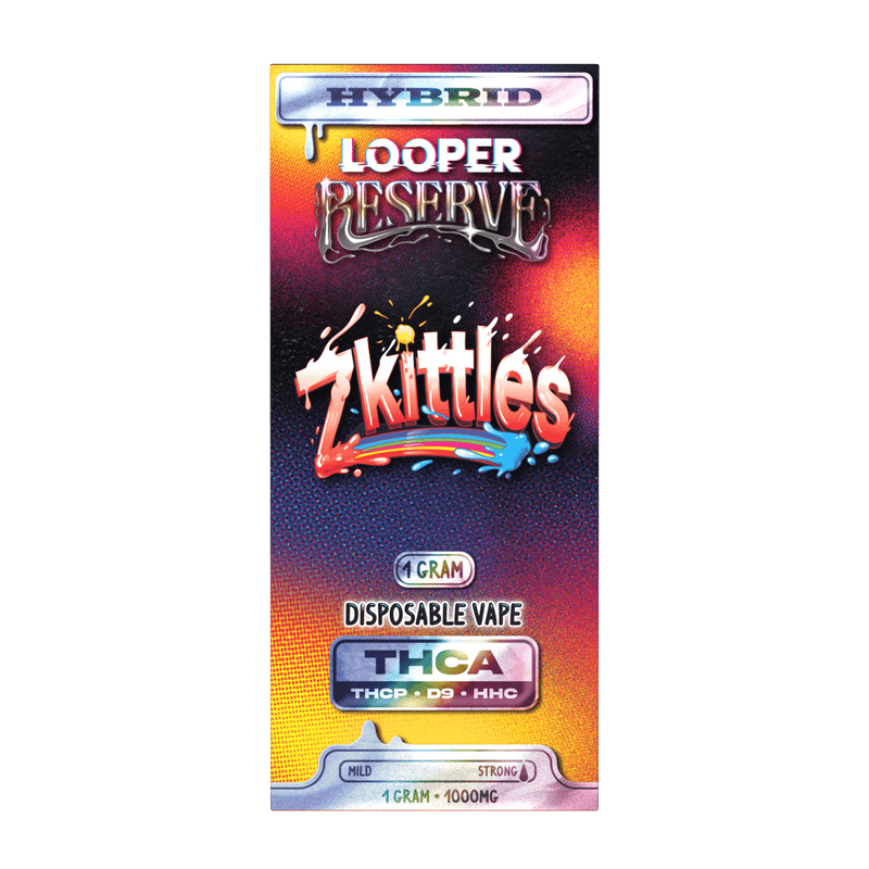 Looper Reserve 1g Disposable - THCA - THCP - HHC - D9 - Skittlez - Bandit Distribution