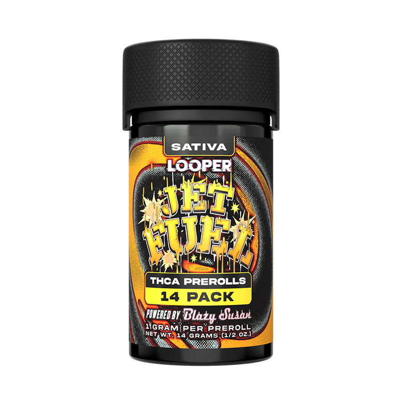Looper Thca Pre Rolls - 14ct - 10 Pack Display - Jet Fuel - Bandit Distribution