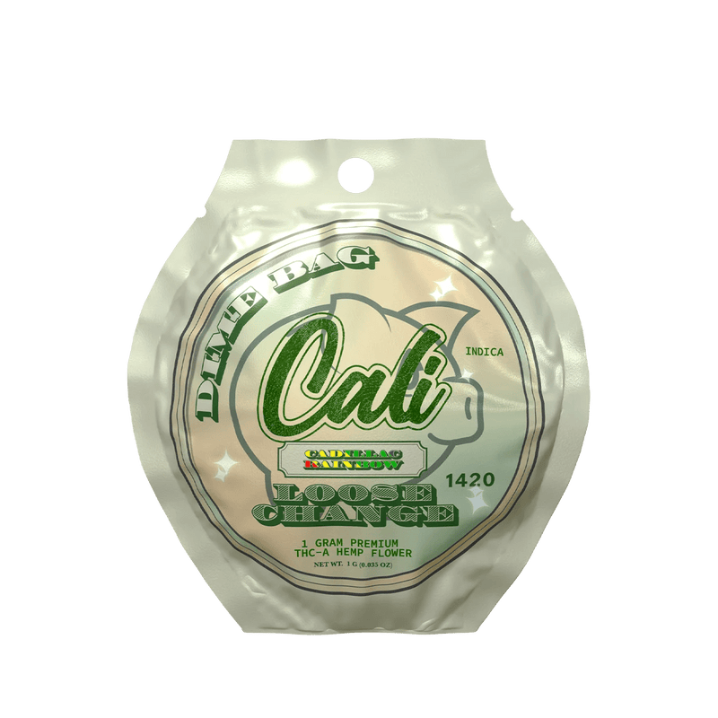 Loose Change Dime Bag - 1g Pouch - Cadillac Rainbow - 12pk Display - Bandit Distribution