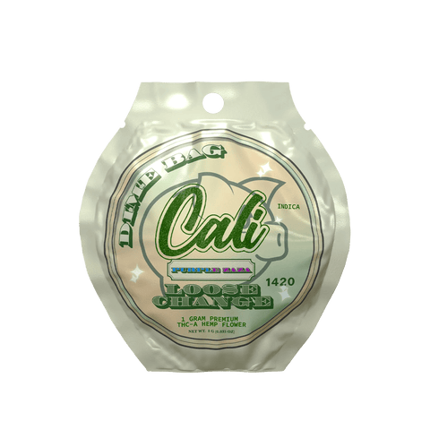 Loose Change Dime Bag - 1g Pouch - Purple Zaza - 12pk Display - Bandit Distribution