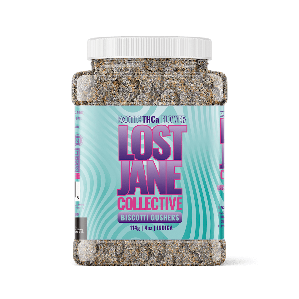 Lost Jane 4oz Thca Flower Bucket - Biscotti Gushers