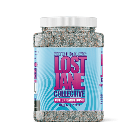 Lost Jane 4oz Thca Flower Bucket - Cotton Candy Kush - 26.54% - Bandit Distribution