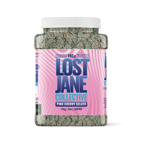Lost Jane 4oz Thca Flower Bucket - Pink Cherry Gelato - 33.47% - Bandit Distribution