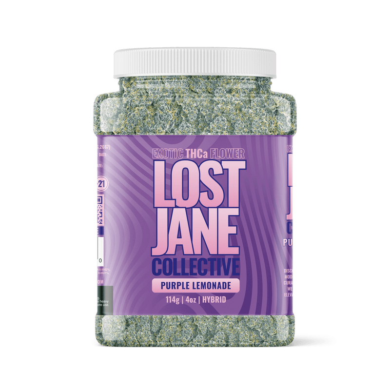 Lost Jane 4oz Thca Flower Bucket - Purple Lemonade - 33.08% - Bandit Distribution