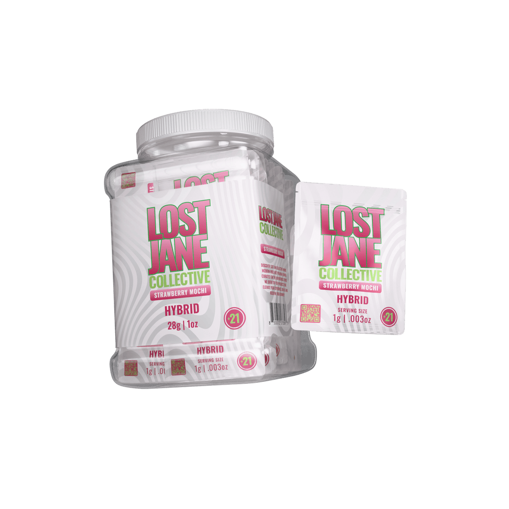 苺　0520-1 Lost Jane Thca Flower 1g Singles - 28ct Bucket - Strawberry Mochi