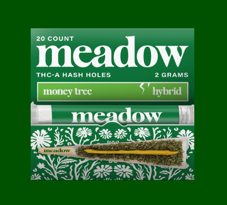 Meadow THCA Hash Holes - 2g - 20 Count Display - Money Tree - Bandit Distribution