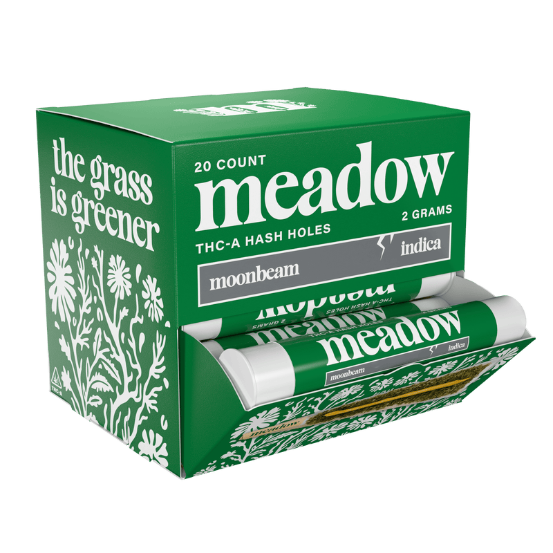 Meadow THCA Hash Holes - 2g - 20 Count Display - Moonbeam - Bandit Distribution