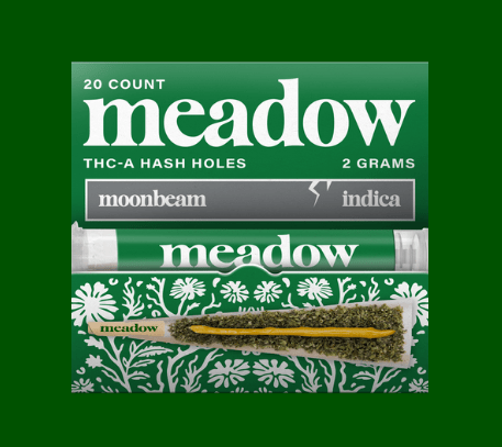 Meadow THCA Hash Holes - 2g - 20 Count Display - Moonbeam - Bandit Distribution